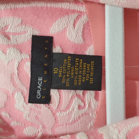 Pink Brocade Blazer - Picture 2 of 5